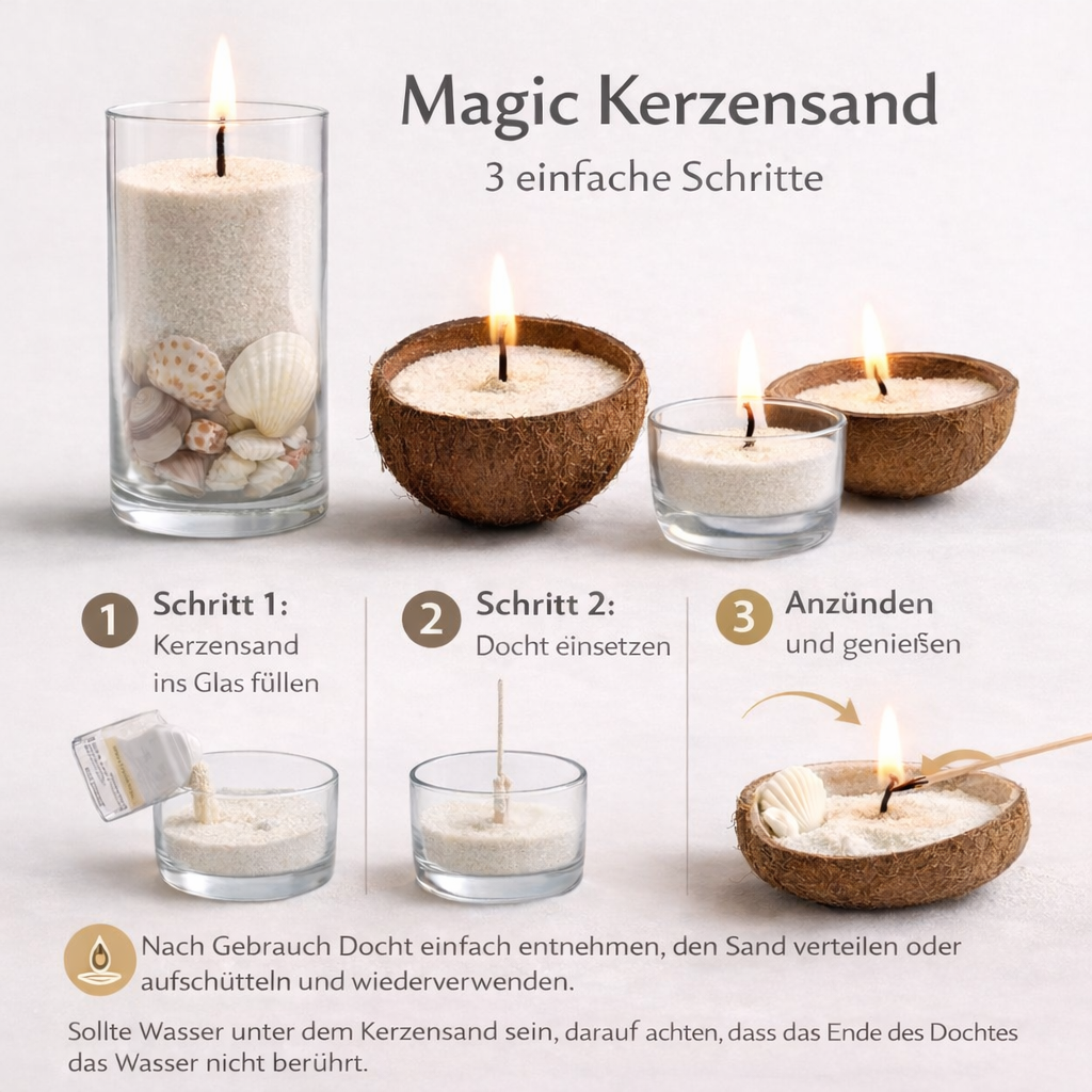 Kristy's Kerzen – Magic Kerzensand